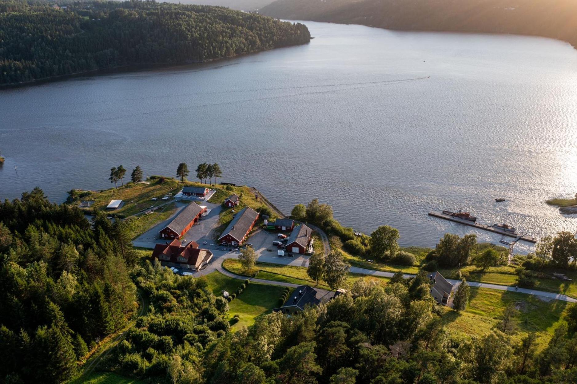 Hyttelaven Pa Furuholmen Sarpsborg Kültér fotó