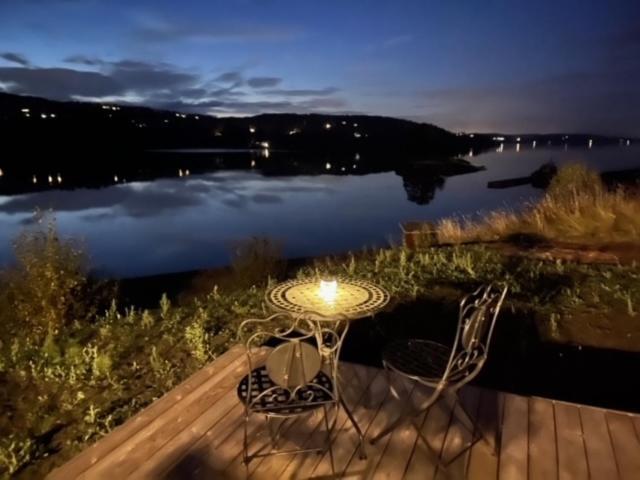 Hyttelaven Pa Furuholmen Sarpsborg Kültér fotó