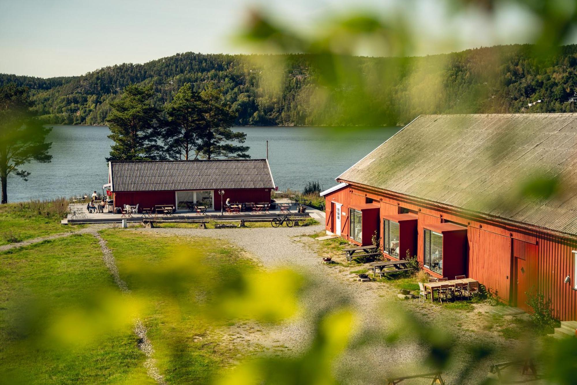 Hyttelaven Pa Furuholmen Sarpsborg Kültér fotó